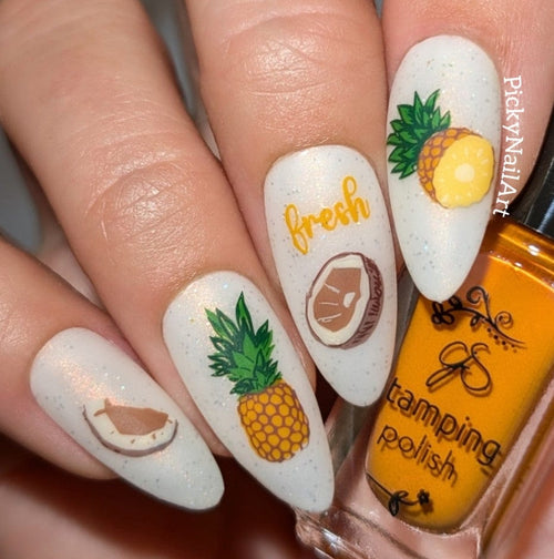 CJS-359 Tropical Paradise - Ongles Elaine Lemay