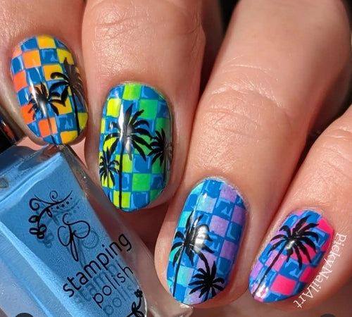 CJS-380 Catch me by the sea - Ongles Elaine Lemay