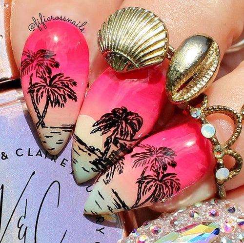 CJS-380 Catch me by the sea - Ongles Elaine Lemay
