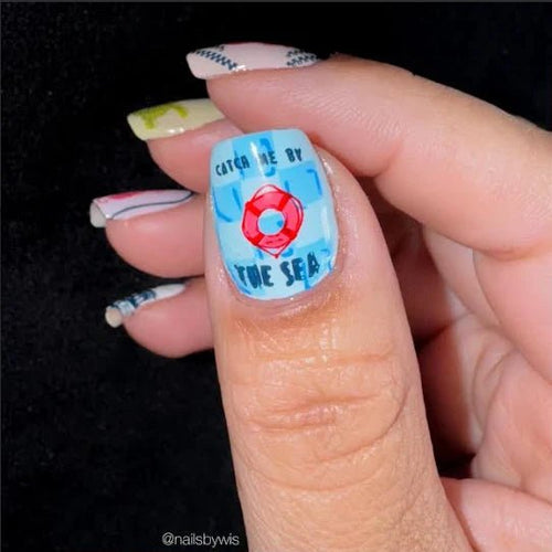 CJS-380 Catch me by the sea - Ongles Elaine Lemay