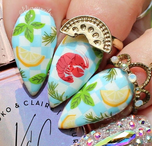 CJS-380 Catch me by the sea - Ongles Elaine Lemay