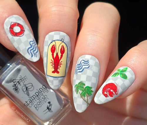 CJS-380 Catch me by the sea - Ongles Elaine Lemay