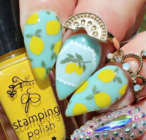 CJS-381 Perfectly Postage - Ongles Elaine Lemay