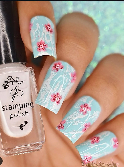 CJS-381 Perfectly Postage - Ongles Elaine Lemay