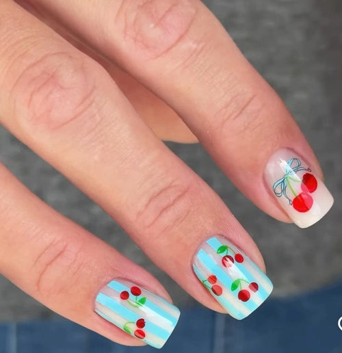 CJS-382 Cherry Bomb - Ongles Elaine Lemay