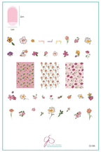 CJS-386 Dainty Doodles - Ongles Elaine Lemay