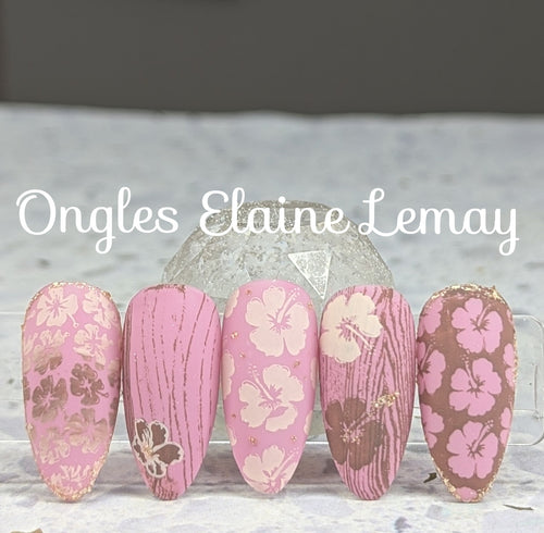 CJS-389 Knotty but nice - Ongles Elaine Lemay