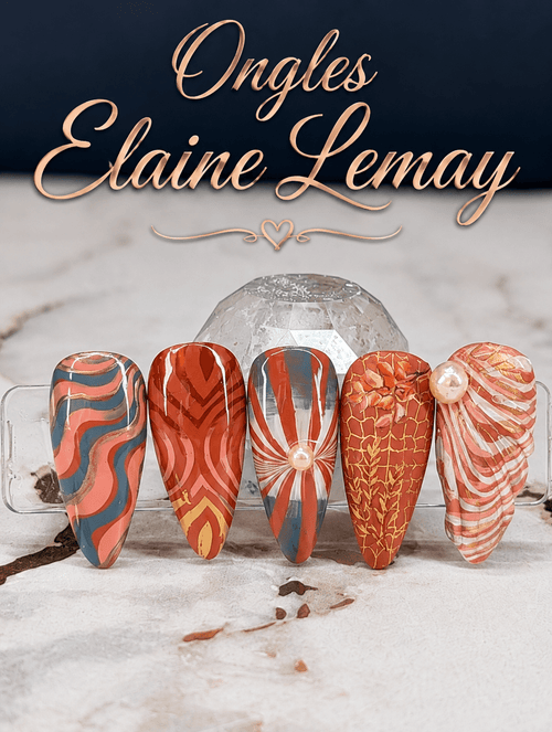 CJS-417 Color me Trippy - Ongles Elaine Lemay