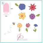 CJS-65 Petals on Point - Ongles Elaine Lemay