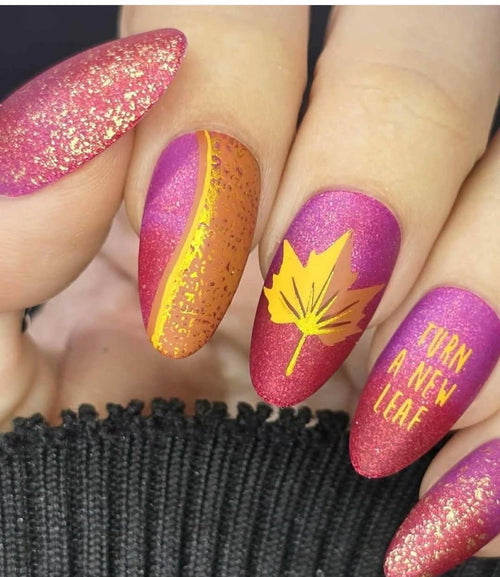 CJS-86 Forever Autumn - Ongles Elaine Lemay