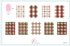 CJS-C-83 Festive Plaid-1 - Ongles Elaine Lemay
