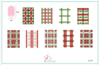 CJS-C-84 Festive Plaid-2 - Ongles Elaine Lemay