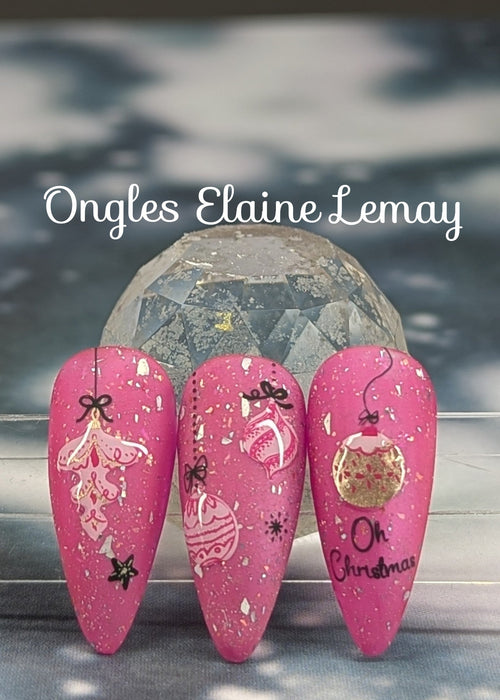 CJS-C-95 Oh Christmas Tree - Ongles Elaine Lemay