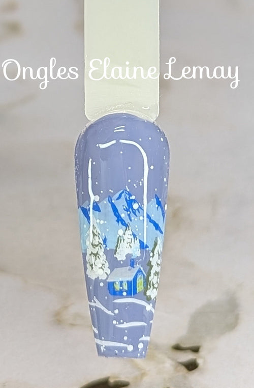 CJS-C-99 Tis the Ski-son - Ongles Elaine Lemay