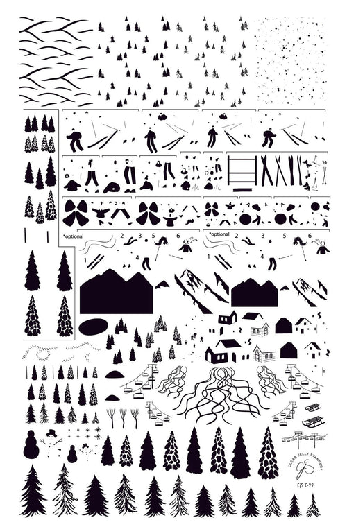 CJS-C-99 Tis the Ski-son - Ongles Elaine Lemay