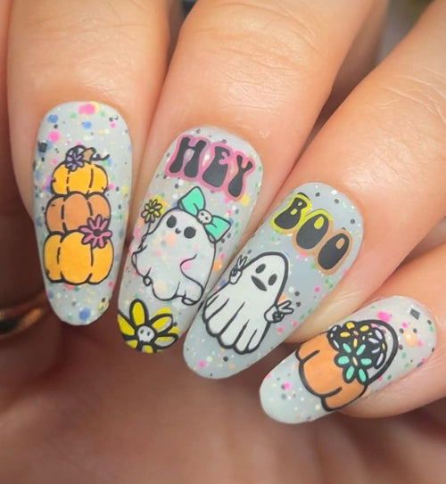 CJS-H-115 Hey Boo - Ongles Elaine Lemay