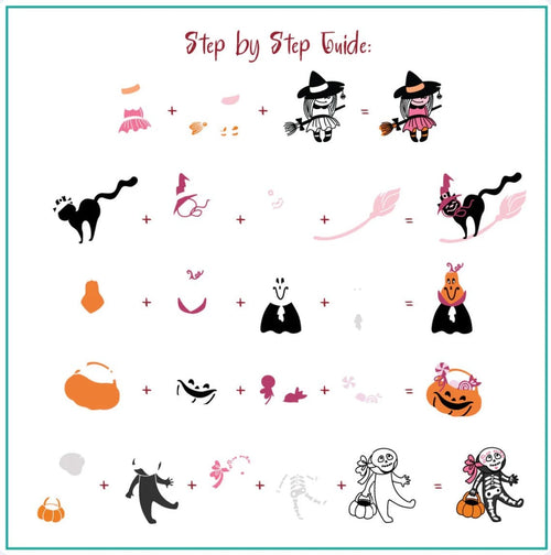 CJS-H-121 Ghoulish Giggles - Ongles Elaine Lemay