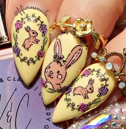 CJS-H-135 Heirloom Easter - Ongles Elaine Lemay