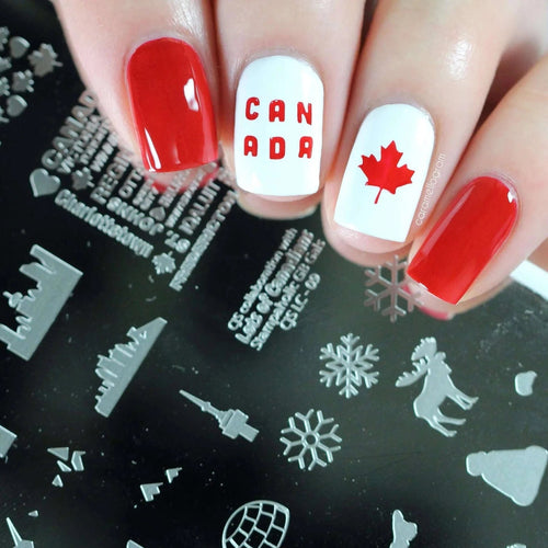 CJS-LC-09 Oh Canada! - Ongles Elaine Lemay