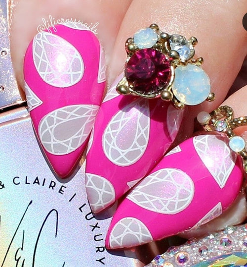 CJS-LC-101 Enchanted Gems - Ongles Elaine Lemay