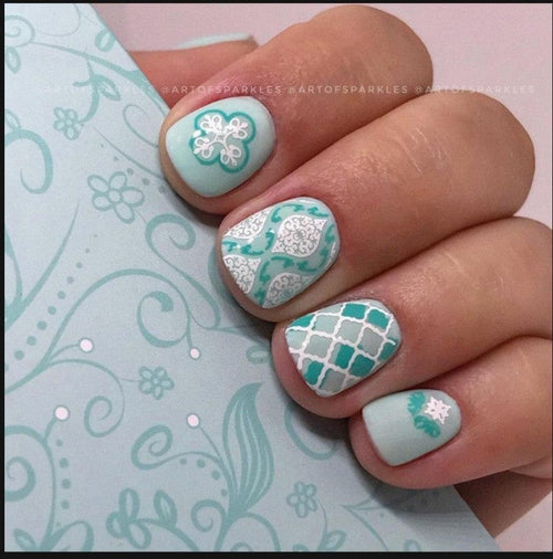 CJS-LC-26 Moorish Motifs (Maroc & Espagne) - Ongles Elaine Lemay