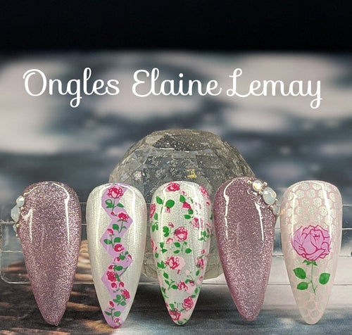 CJS-LC-36 Chantel’s Chevrons - Ongles Elaine Lemay