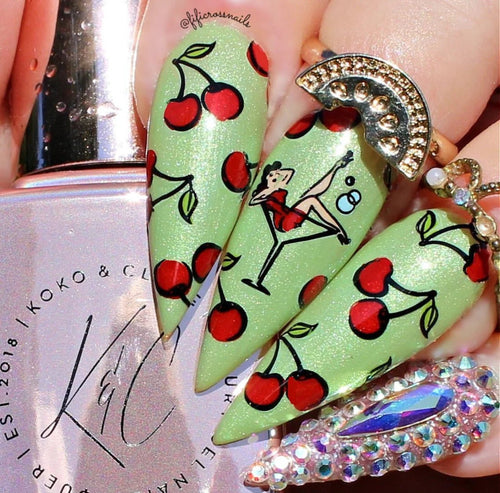 CJS-LC-85 Pin-Up - Ongles Elaine Lemay