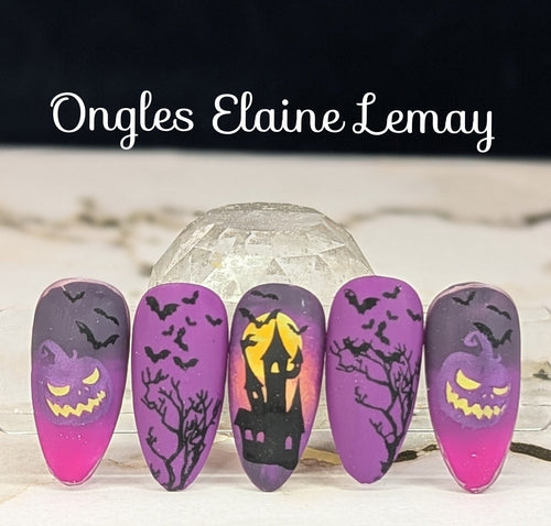 CJS-LC-96 Owl is good - Ongles Elaine Lemay