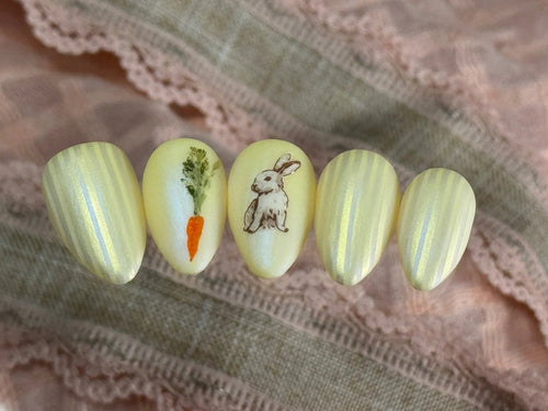 CJS-LE-13 Hoppy Easter - Ongles Elaine Lemay