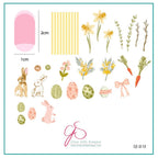 CJS-LE-13 Hoppy Easter - Ongles Elaine Lemay
