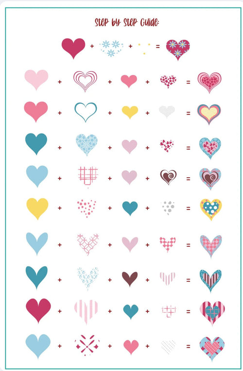 CJS-V-55 Love in Layers - Ongles Elaine Lemay