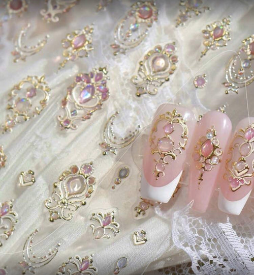 Collant 3D Rose - Ongles Elaine Lemay