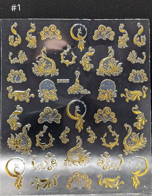 Collant dragon- Phoenix - 1 - Ongles Elaine Lemay