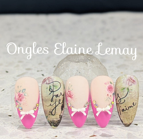 Collant F676 - Ongles Elaine Lemay