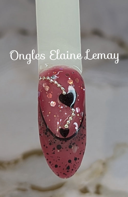Collant manucure Français kit 12 couleurs - Ongles Elaine Lemay