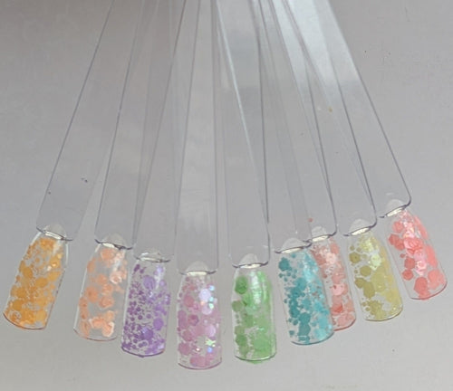 Collection Complète Macarons - Ongles Elaine Lemay