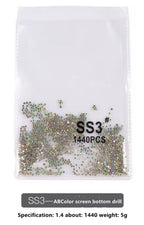Cristaux SS3 couleur AB - Ongles Elaine Lemay