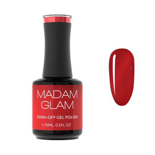 Fiery Red - Ongles Elaine Lemay