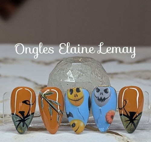 Foil Halloween 50543-1 - Ongles Elaine Lemay