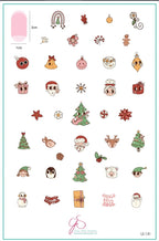 CJS-C-81 Groovy Christmas - Ongles Elaine Lemay