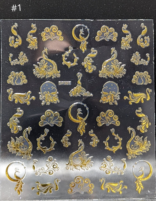 Collant dragon- Phoenix - #1 - Ongles Elaine Lemay