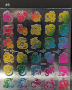 Collant dragon-Phoénix #6 - Ongles Elaine Lemay