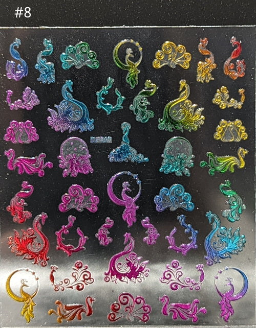 Collant dragon-Phoénix #8 - Ongles Elaine Lemay