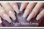 Atelier résine et poudre retour à la base - Ongles Elaine Lemay