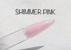Builder gel Shimmer Pink en pot 15g - Ongles Elaine Lemay
