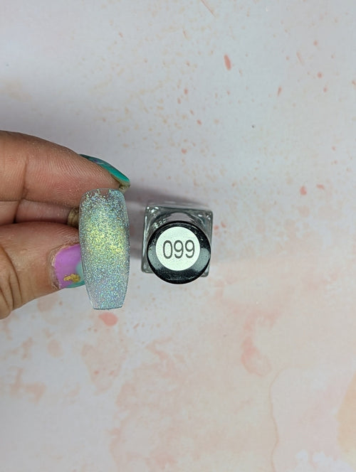 #099 Mermaids Tale vernis à stamping - Ongles Elaine Lemay