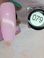 #079 Vintage Blush vernis à stamping - Ongles Elaine Lemay