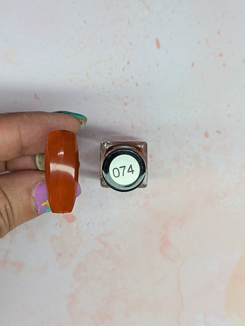 #074 Rusted Mud vernis à stamping - Ongles Elaine Lemay