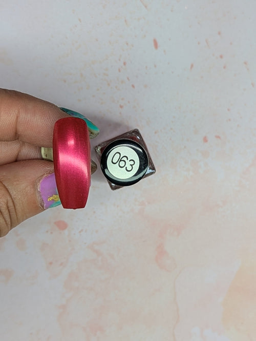 #063 Scarlet Letter vernis à stamping - Ongles Elaine Lemay