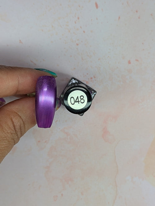 #048 Sparkling Grape vernis à stamping - Ongles Elaine Lemay